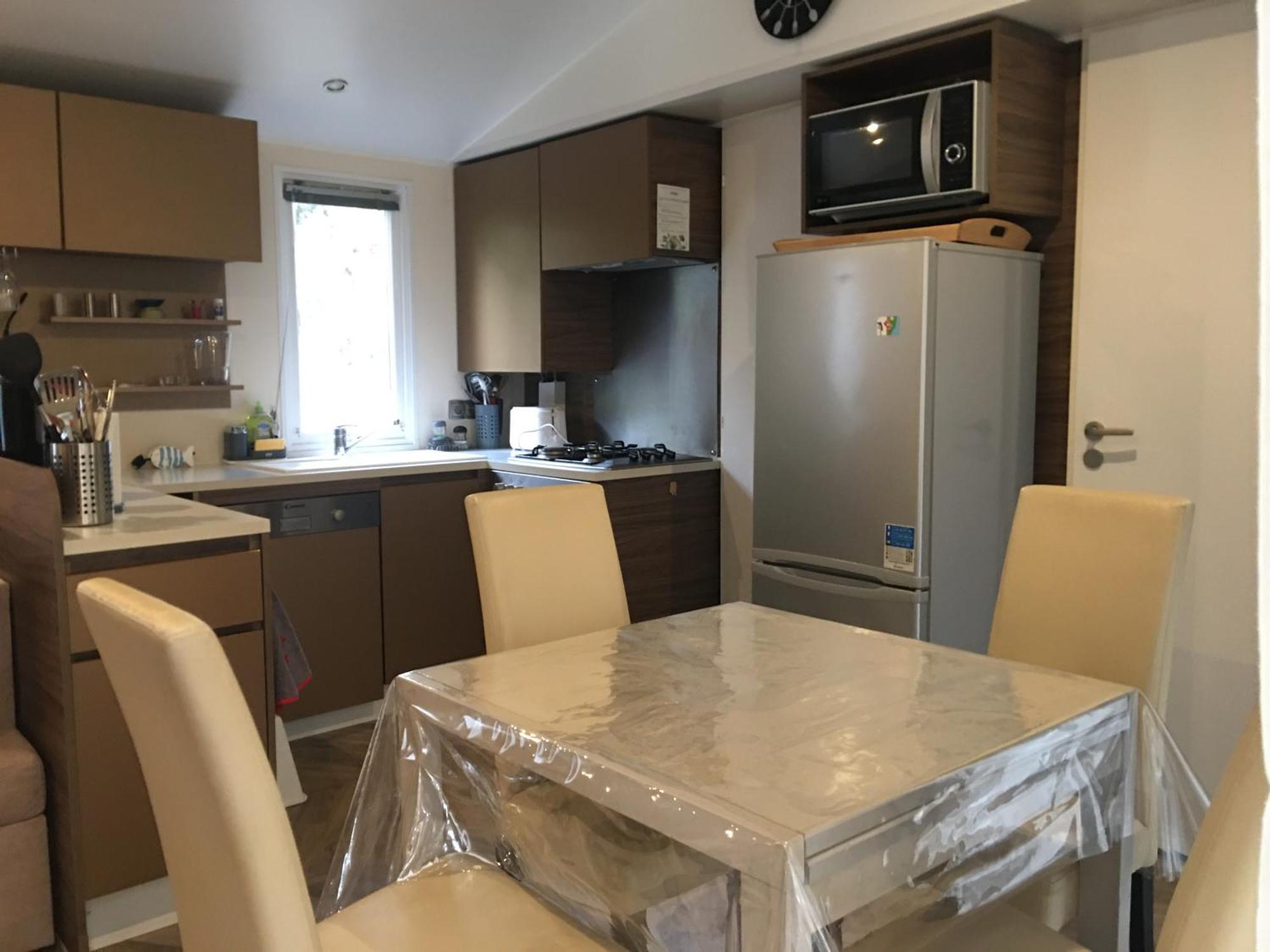 Mobilhome Familial 6 A 7 P 3 Chambres 42 M2 Saint Brevin Les Pierres Couchees Buitenkant foto